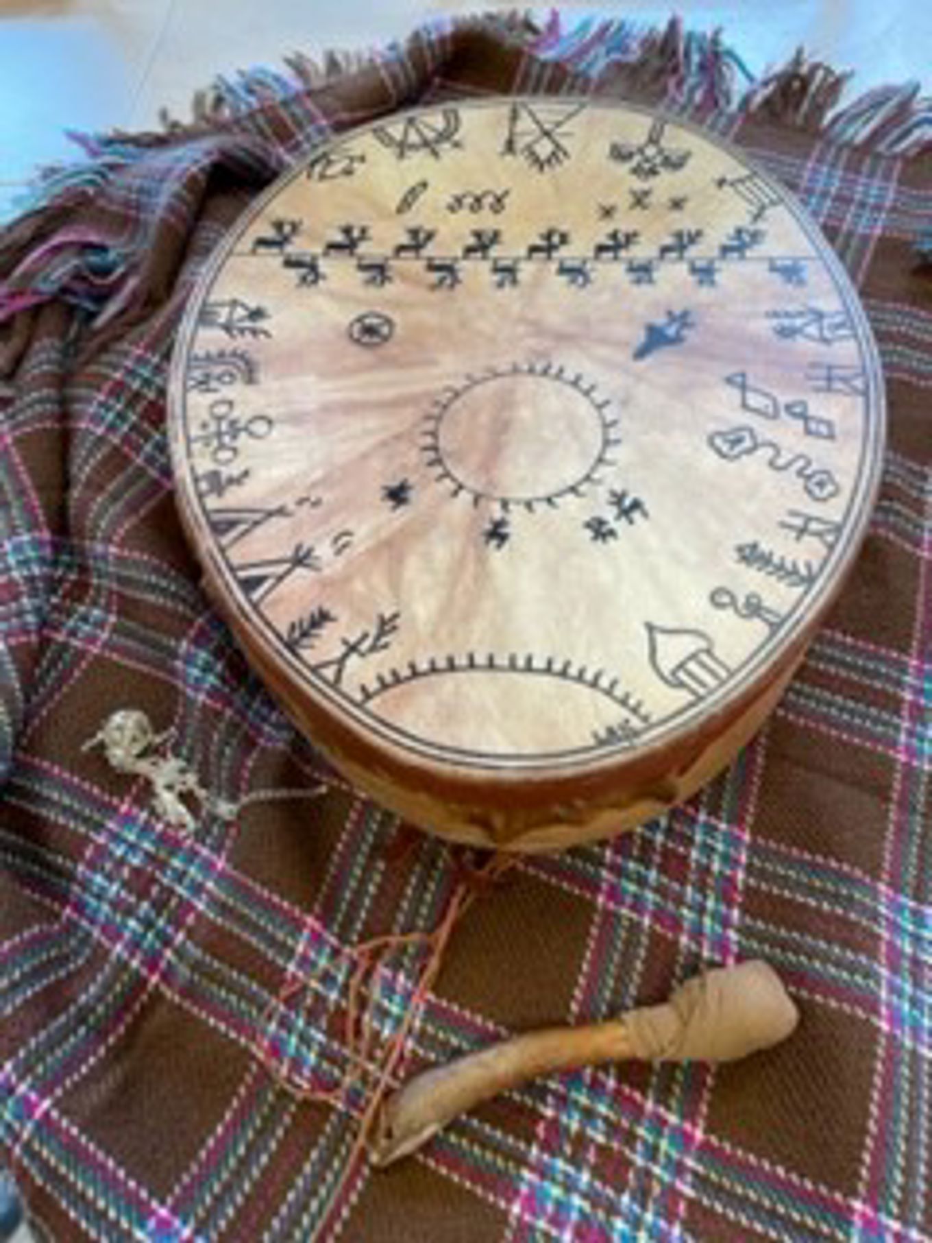 Foto: Yngvild Føyn Odden Samisk tromme