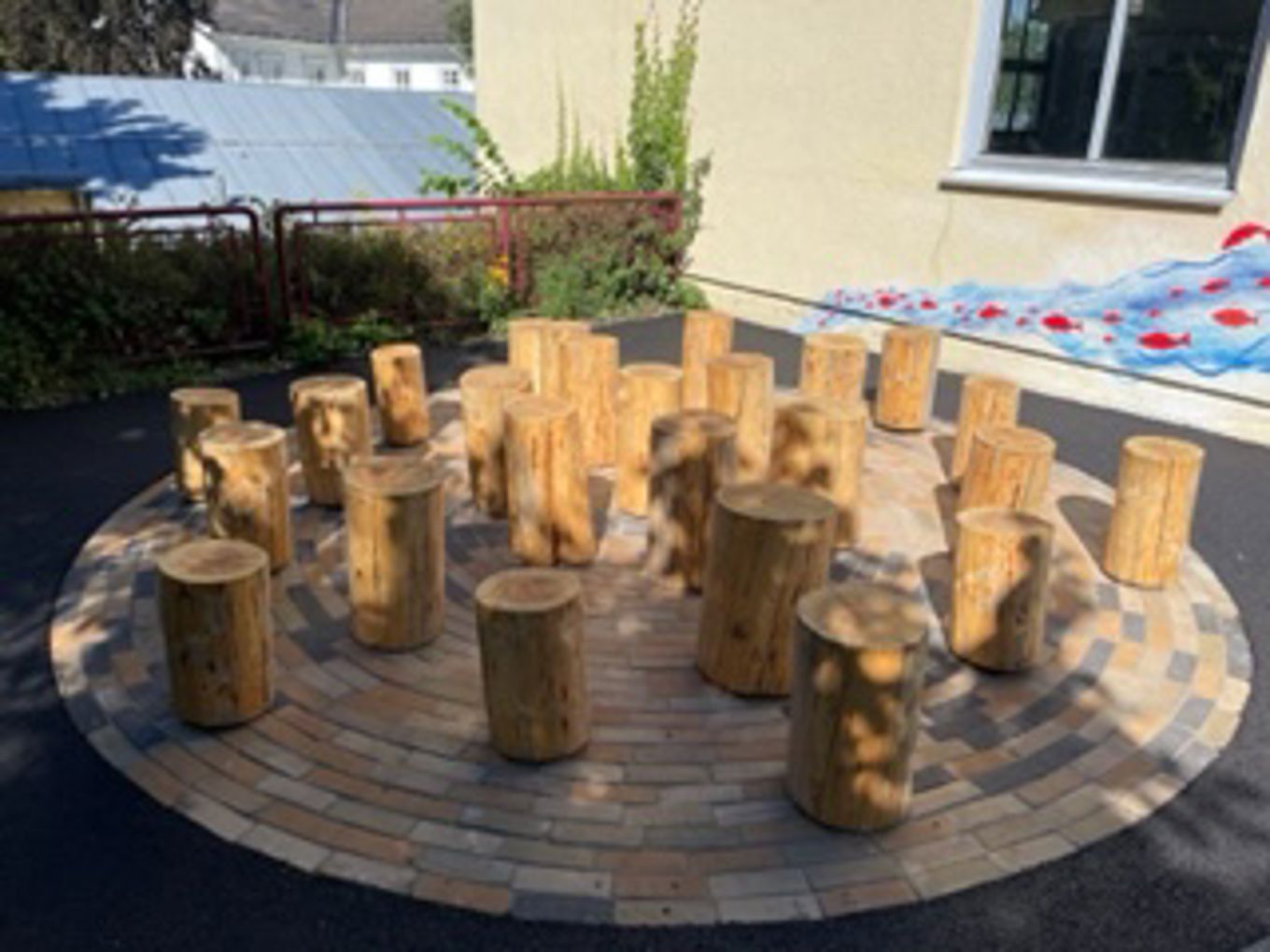 Foto: Yngvild Føyn Odden Stubbeskulptur