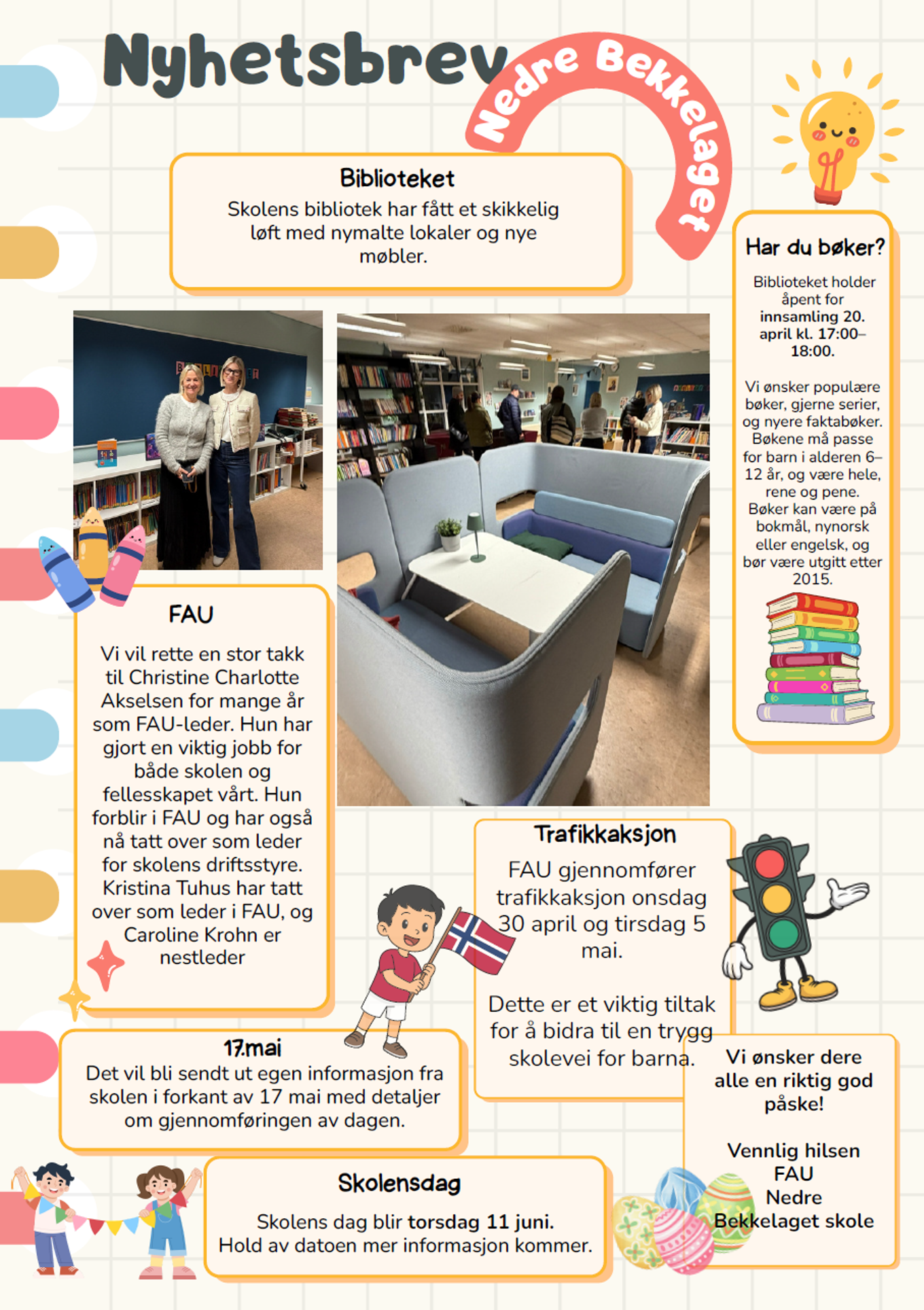 Informasjonsskriv fra FAU