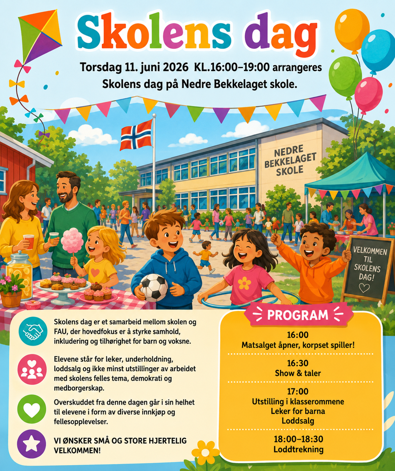 Program for skolearrangement